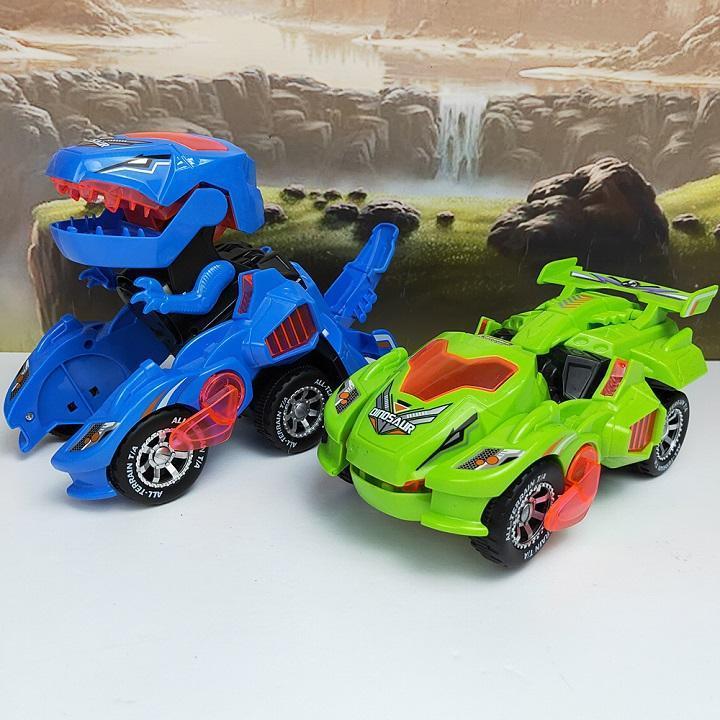 Transforming Dinosaur LED Car