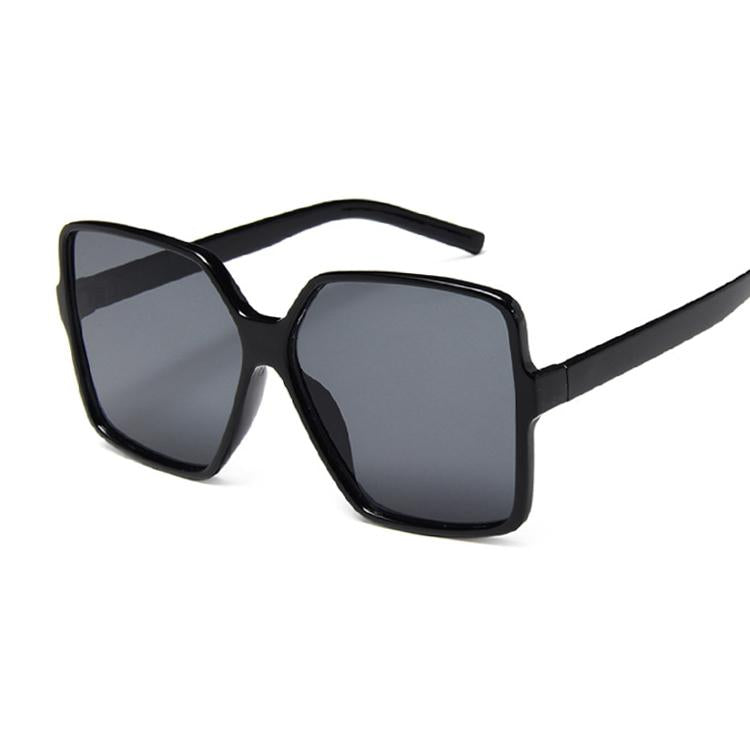 Square big frame colorful sunglasses