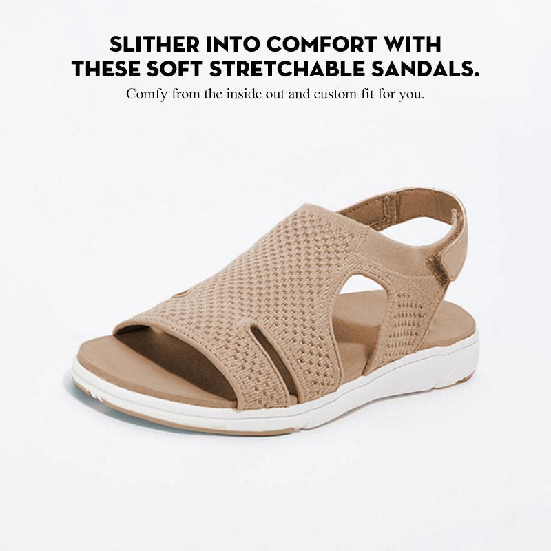 Women Summer Breathable Elastic Sandal