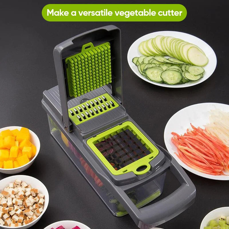 12 In 1 Manual Vegetable Chopper