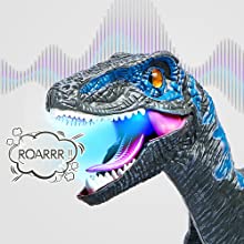 🔥Hot Bee Remote Control Dinosaur Toys, Walking Robot Dinosaur w/ Roaring Sounds