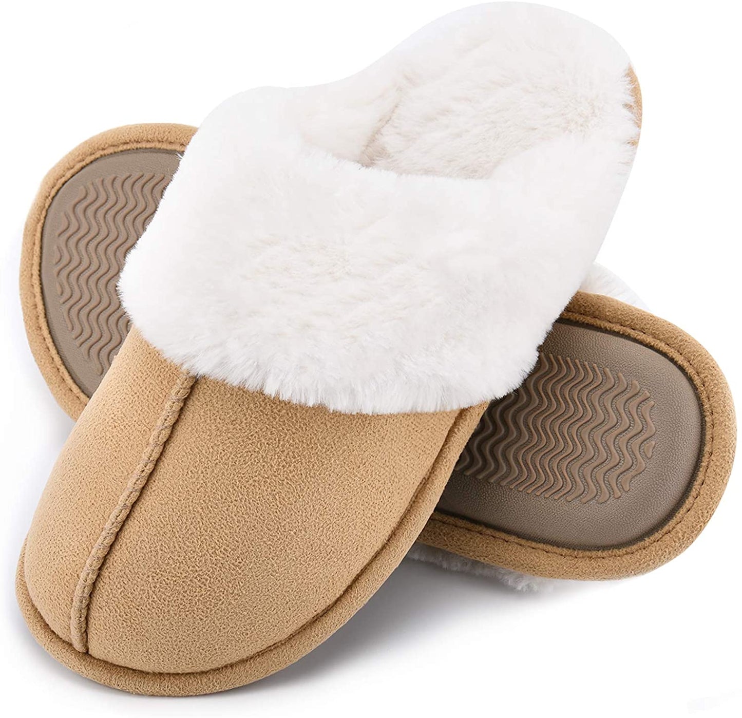 Women's Comfy Faux Fur House Slipper