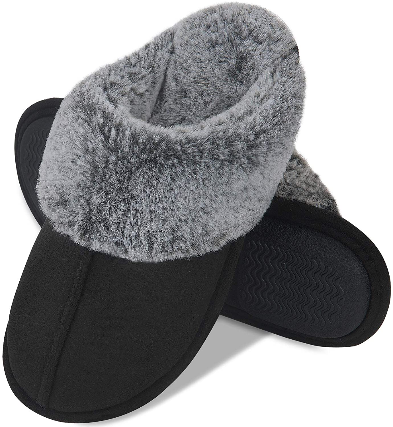 Women's Comfy Faux Fur House Slipper