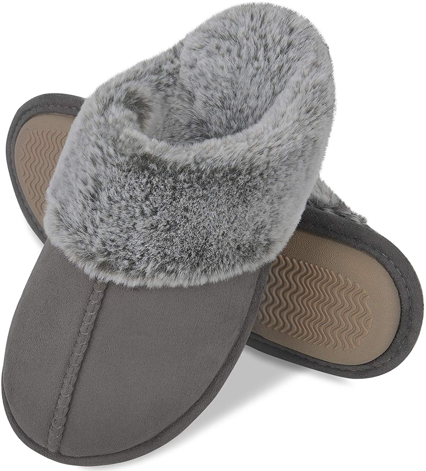 Women's Comfy Faux Fur House Slipper