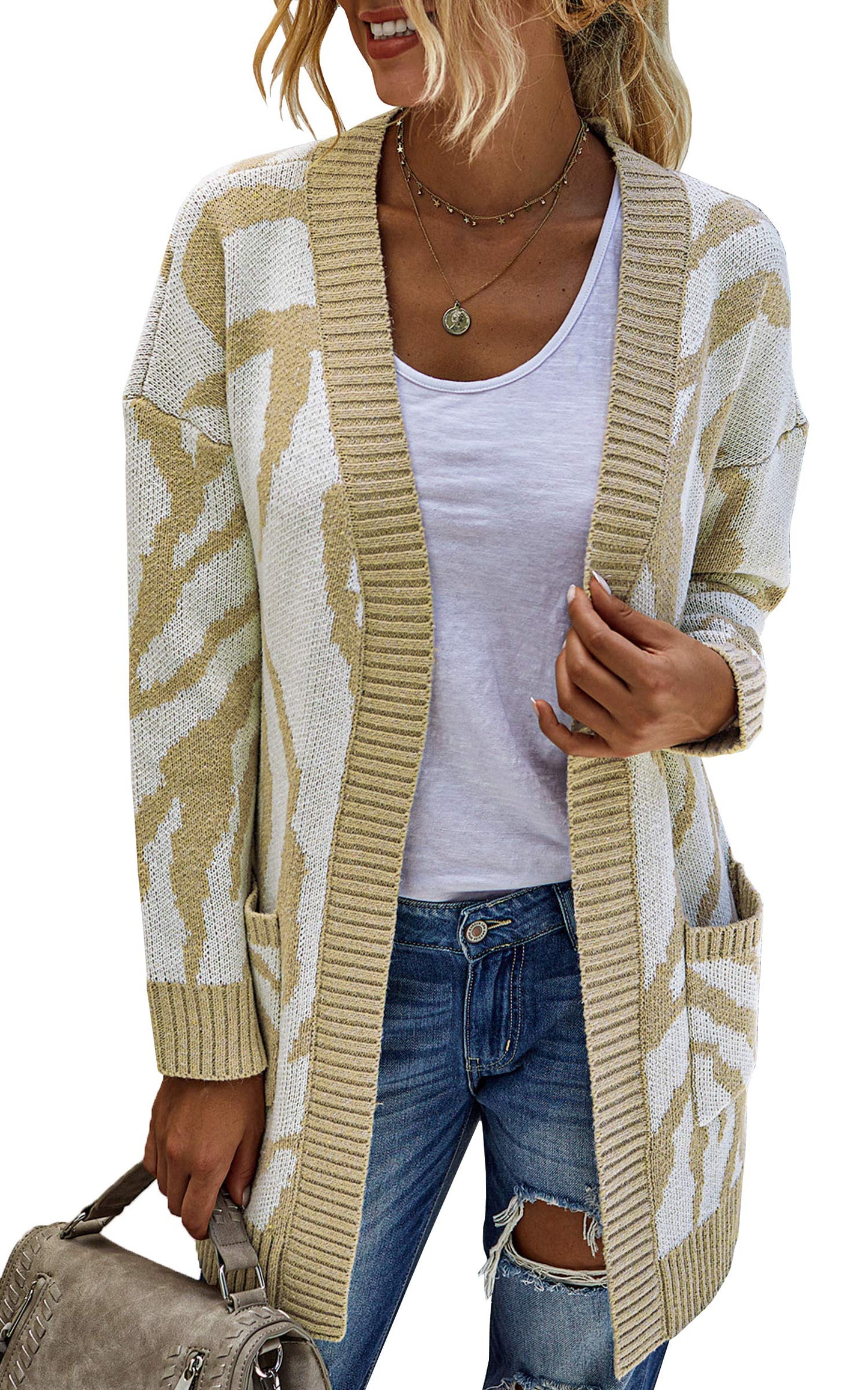 Casual Knitted Sweater Cardigan