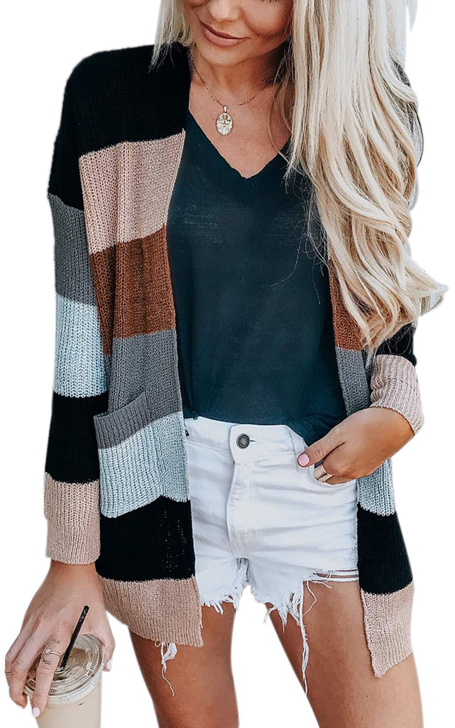 Casual Knitted Sweater Cardigan