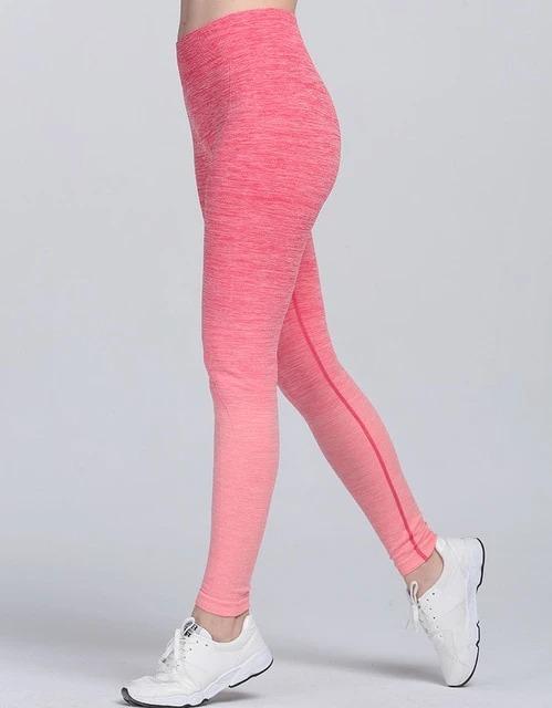 High Waist Gradient Fitness Yoga Pants